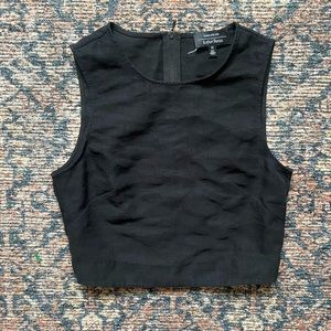 And Other Stories black crop top in size zero